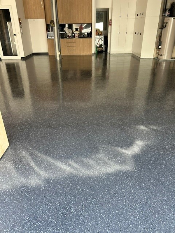 Garage Floor by Express Floors Mornington Victoria.